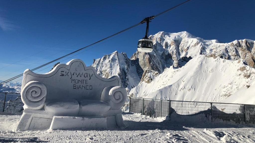 La Maison Des Guides - Trilocale A 500 Mt Dalle Piste Di Dolonne * Courmayeur