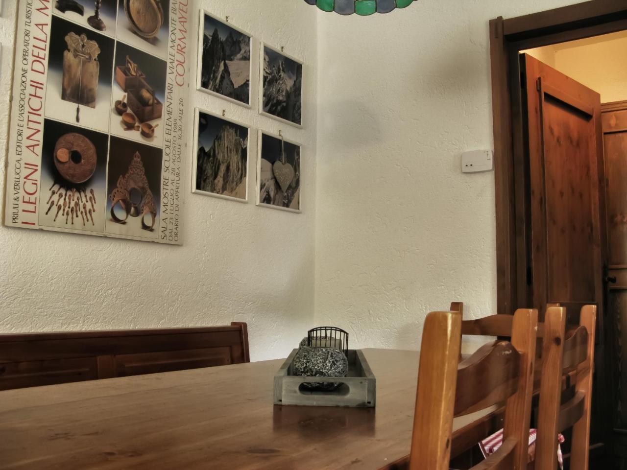 Apartamento La Maison Des Guides - Trilocale A 500 Mt Dalle Piste Di Dolonne Courmayeur
